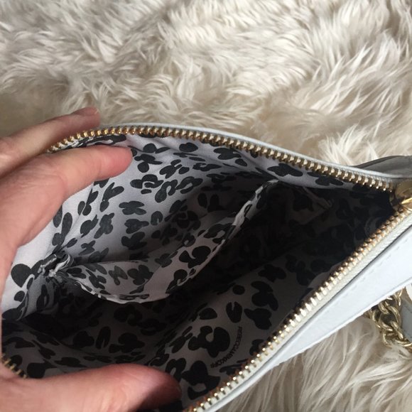 NWOT Rebecca Minkoff Crossbody in soft grey - Picture 5 of 5